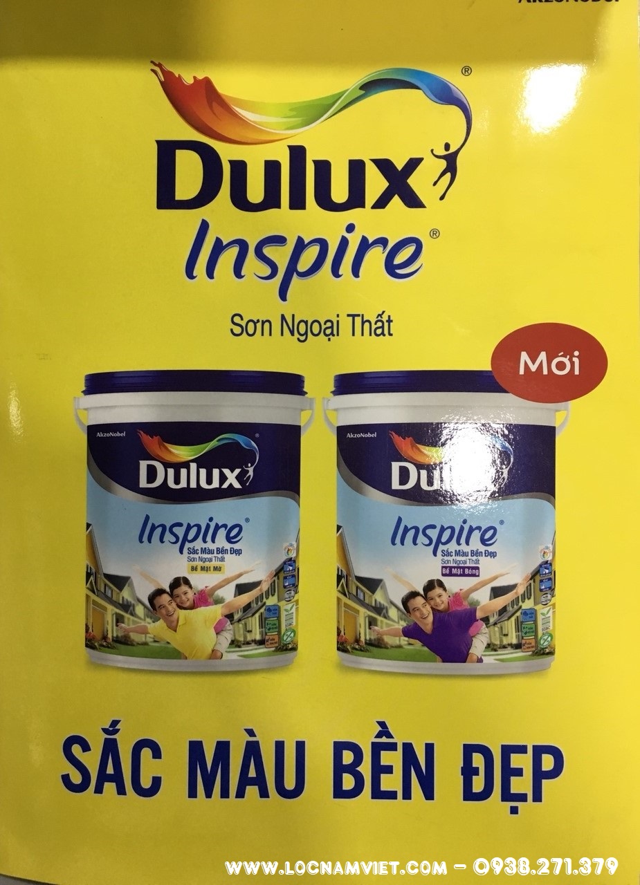 bảng màu sơn dulux inspire